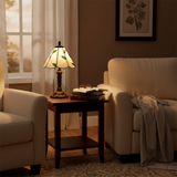 LEAFORA | Retro staklena lampa u obliku lista