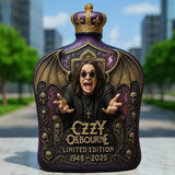 Rock icon | Embossed glass — limited edition whiskey bottle