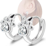 MALE KRUŽNE MINĐUŠE SA MOTIVOM ŠAPE – HUGGIE MINĐUŠE ZA ŽENE