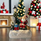 Nikola | Božićna svetleća dekoracija pored lampe