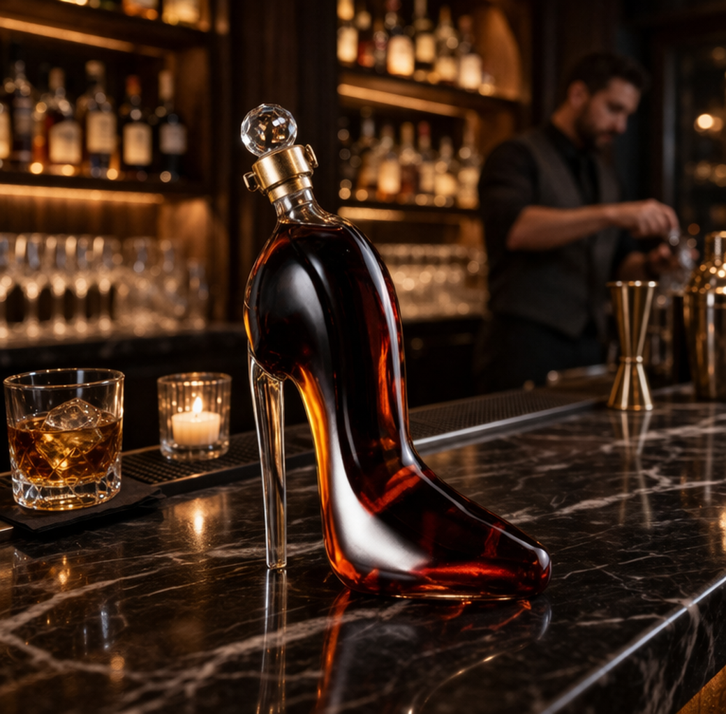 Viski Karafa High Heel - Viski karafa