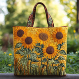 Quilted Bag Classic Sunflower