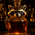 Viski Karafa Rebel Raccoon - Viski karafa