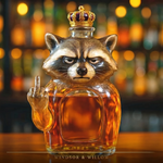 Viski Karafa Rebel Raccoon - Viski karafa