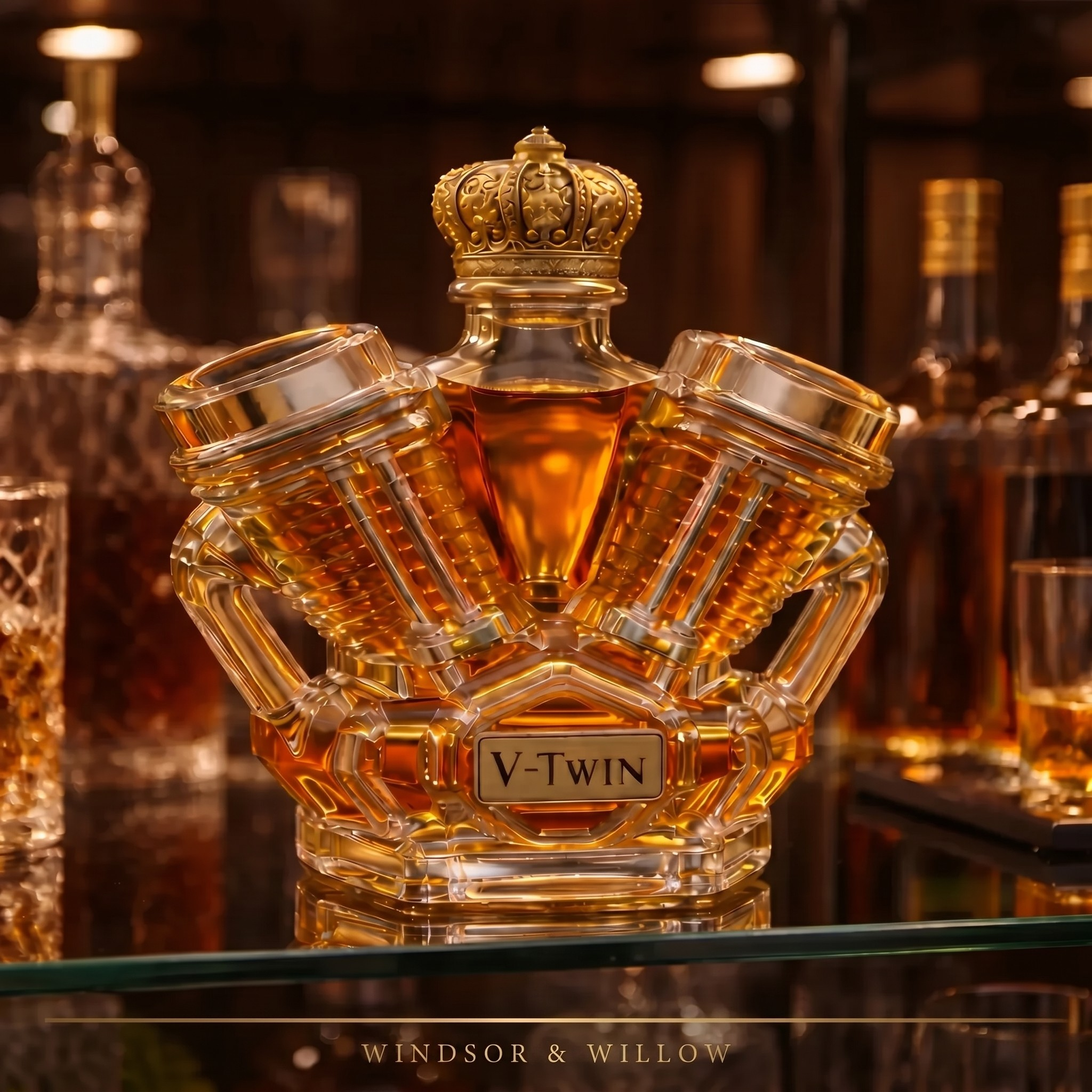 Viski Flask V8 Vc - Viski karafa