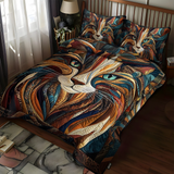 3-delni prošiveni komplet posteljine - Predenje i šare