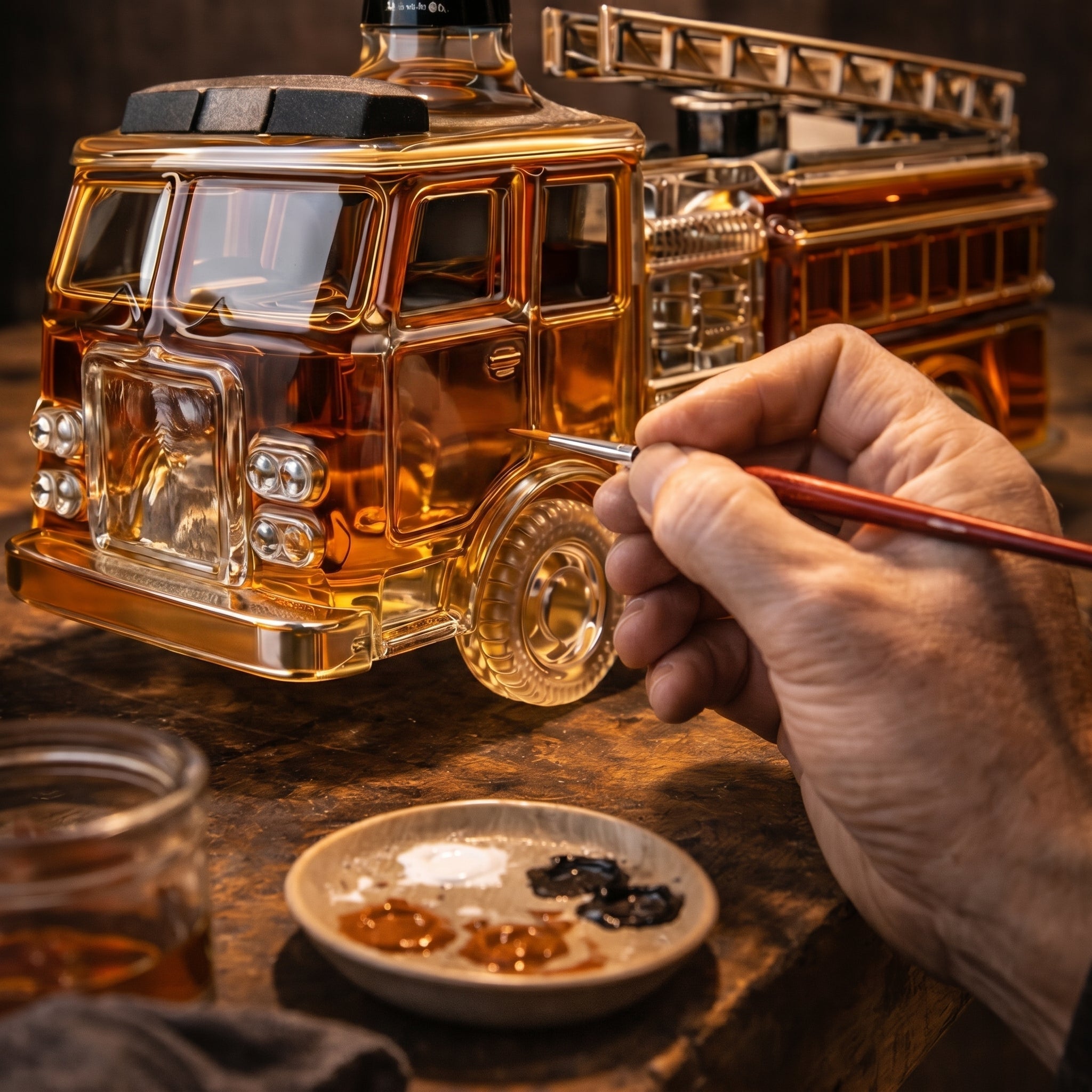 Viski Karafa Jack Daniels Firefighters Ws - Viski karafa