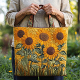 Quilted Bag Classic Sunflower