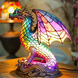 Zmajček — Vitražna lampa