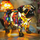 Mopsić — Vitražna lampa